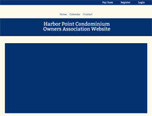 Tablet Screenshot of harborpointlo.com